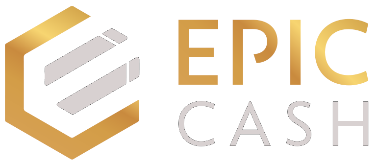 epiccash-logo Epic Private Internet Cash Logo white